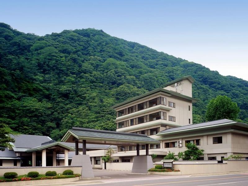 Ryokan Kinranso Hanayama Koriyama  Exterior foto